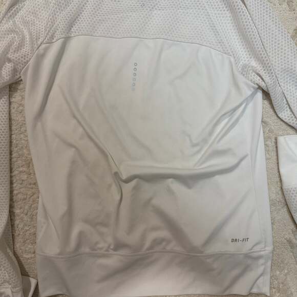 Nike Pro Women's Hoodie White - Picture 6 of 7